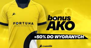 Bonus AKO - dostwać 50%