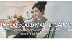 Karta debetowa MasterCard - Paysafecard